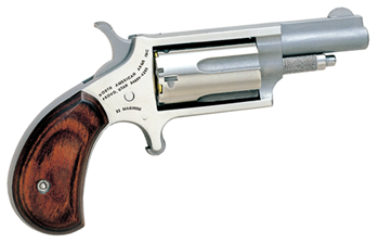 North American Arms 22 Magnum NAA 22M 22 Mag Mini 22 Mag 1.62" 5rd Rosewood Grip Stainless