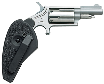 North American Arms 22 MAGNUM NAA HGMC 22 Combo 22 LR/22 Mag 1.62" 5rd Blk Holster Grip Matte SS