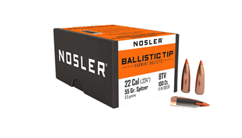 Nosler 51331 39526 NOSLER 22 CAL 55GR 100CT