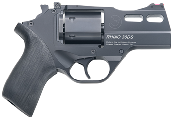 RHINO Chiappa Firearms 340289 Rhino 30DS 357 Mag 3" 6 Round Black Black Rubber Grip