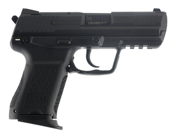 Heckler & Koch  H&K 745031A5 HK45C 45ACP DA/SA 8+1 3.9" Black Synthetic Grip Black Polymer Frame