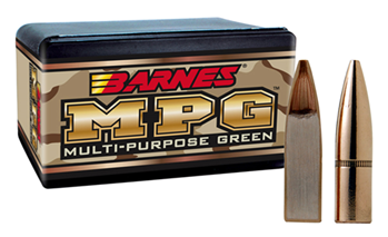 53381 Barnes Bullets 30195 Rifle MPG 223 Rem .224 55 gr Multi-Purpose Green 100 Per Bo