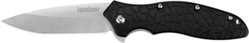 Kershaw 1830 OSO Sweet  3" Drop Point Plain 8Cr13MoV Stainless Steel FRN Black H