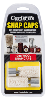 Carlsons 53471 Carlson's Choke Tubes 00105 Snap Cap  12 Gauge Wool with Aluminum Base 2 Per Box
