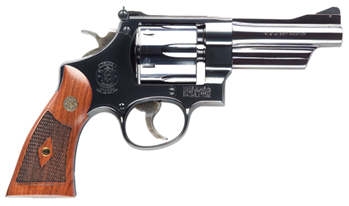Smith & Wesson 150339 27 Classic Single/Double 357 Magnum 4" 6 Walnut Square But