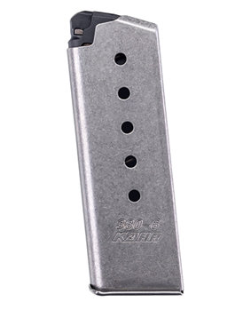 55021 Kahr Arms K386 Magazine 380ACP 6rd Stainless Steel
