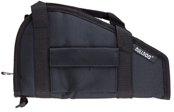 Bulldog Cases 55095 Bulldog BD602 Pistol Rug Large 18x8" w/Pocket Water-Resistant Nylon Textured Blk