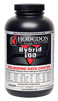 Hodgdon Powder 55208 Hodgdon HY1001 Spherical Hybrid 100V Smokeless Rifle 1 lb