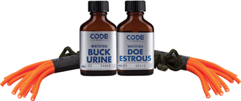 55400 Code Blue OA1074 Double Drag Combo Deer Attractant Doe In Estrus/Buck Urine 2 oz