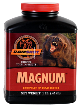 Western Powder( 55539 Accurate Ramshot Magnum Rifle 1 lb 1 Canister