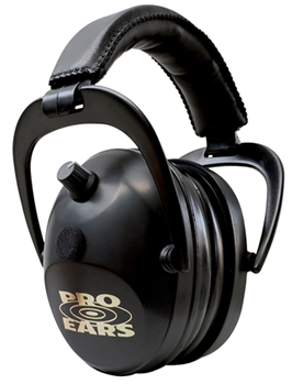 Altus Brands 56192 Pro Ears PEG2SMB Gold II Electronic Muff 26 dB Over the Head Black Ear Cups with
