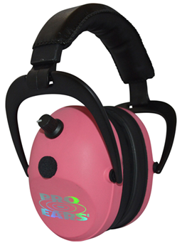 Altus Brands 56194 Pro Ears PEG2SMP Gold II Electronic Muff 26 dB Over the Head Pink Ear Cups with