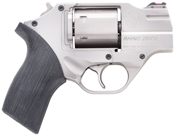 NEW Chiappa Firearms 340218 Rhino 200DS Single/Double 357 Magnum 2" 6 Black Rubber C