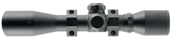 56913 Truglo TG8504BR Rimfire 4x 32mm 24ft@100yds FOV 1" Tube Black Duplex