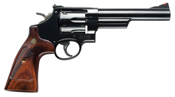 Smith & Wesson 150481 57 Classic Single/Double 41 Remington Magnum 6" 6 Walnut S