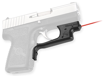 Crimson Trace C 57920 Crimson Trace LG437 Laserguard Kahr 9/40 Poly Frame Red 633nm .5"@50ft  Blk