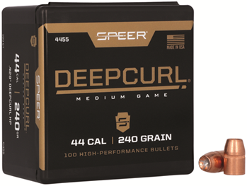 Cci/speer 58010 Speer 4455 DeepCurl  44 Caliber .429 240 GR Hollow Point (HP) 50 Per Box
