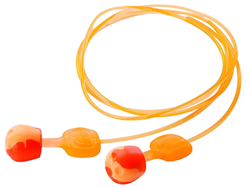 Honeywell Safet 58119 Howard Leight R02237 TrustFit Pod Ear Plugs 28 dB Behind The Neck Corded Orange