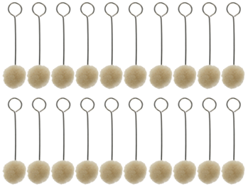 Birchwood Labor 58197 Birchwood Casey 41110 Swauber Applicator  Unscented 20 Per Pkg