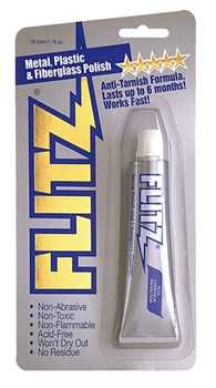 Flitz Internati 58632 Flitz BP03511 Polish Paste Anti-Tarnish Formula Removes Rust, Tarnish, Oxidation