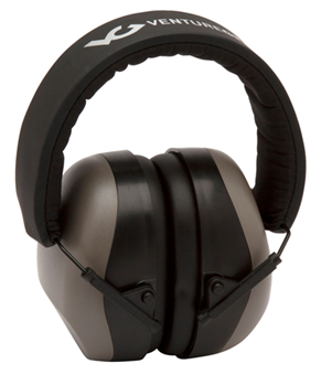 58691 Pyramex VGPM8010C Venture Gear V80 Muff 26 dB Over the Head Gray Ear Cups with P