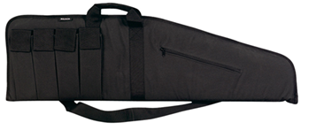 Bulldog Cases 58705 Bulldog BD423 Floating Extreme Tactical Rifle Case 25" 3 Mag Pockets Nylon Black