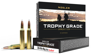 59557 Nosler 60019 Trophy Grade  264 Win Mag 130 gr AccuBond 20 Bx/ 10 Cs