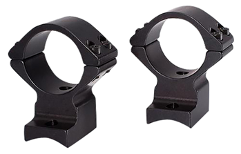 Talley Manufact 59640 Talley 940706 Rings and Base Set For Weatherby Lightweight 1" Medium Black Matte