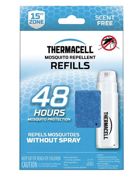 Thermacell/scha 59944 Thermacell R4 Repellent Refill  Effective 15 ft Odorless Scent Mat/Fuel Cartridg