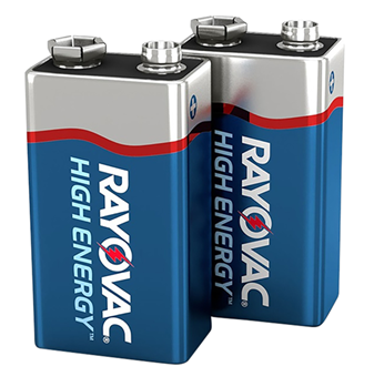 Rayovac/spectru 60203 Rayovac A1604-2J 9V Alkaline 9V 9V 9V Alkaline Stick 2