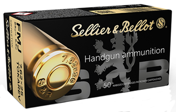 Magtech 61877 Sellier & Bellot SB762TOK Rifle Training 7.6mmX25mm Tokarev FMJ 85 GR 50Box/30Ca
