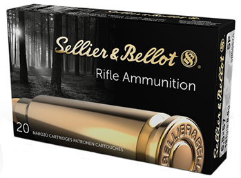 Magtech 61930 Sellier & Bellot SB6557A Rifle  6.5x57mm 131 GR Soft Point (SP) 20 Bx/ 20 Cs
