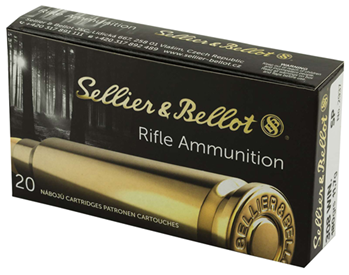 Magtech 61936 Sellier & Bellot SB308C 308 Win/7.62 NATO Soft Point 180GR 20Bx/25Cs
