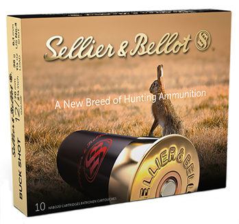 Magtech 61960 Sellier & Bellot SB12BSD Shotgun 12 Gauge 2.75" 27 Pellets 4 Buck Shot 10 Bx/ 25