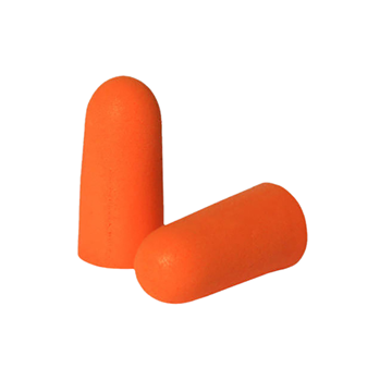 62412 Radians FP70RD/25 Foam Earplugs Orange