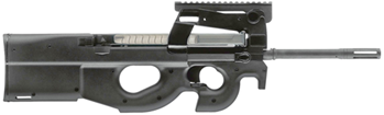 FN 3848950460 PS90 Semi-Auto 5.7x28mm 16" 30+1 Black Alloy
