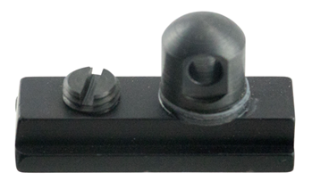 Harris Engineer 62632 Harris Bipods 6A American Rail Adapter Stud Black Metal