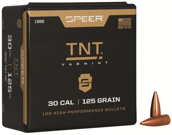 Cci/speer 63254 Speer 1986 TNT  30 Cal .308 125 gr Jacketed Hollow Point (JHP) 100 Per Box