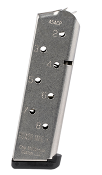 Chip Mccormick 64292 CMC Products 12131 Power Mag Plus  Stainless Steel with Black Base Pad Detachabl