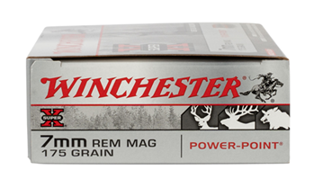 Winchester Ammu 65168 Winchester Ammo X7MMR2 Super-X 7mm Remington Magnum 175 GR Power-Point 20 Bx/ 10