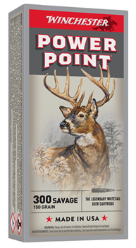Winchester Ammu 65190 Winchester Ammo X3001 Super-X 300 Savage 150 GR Power-Point 20 Bx/ 10 Cs