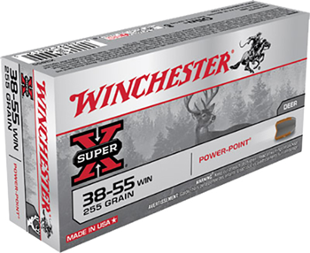 Winchester Ammu 65227 Winchester Ammo X3855 Super-X  38-55 Win 255 gr Power-Point (PP) 20 Bx/10 Cs