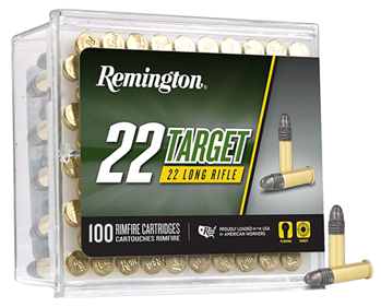 66137 Remington Ammunition 21022 Target  22 LR 40 gr Round Nose (RN) 50 Bx/ 100 Cs