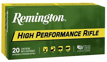 66163 Remington Ammunition R243W1 High Performance 243 Winchester 80 GR Pointed Soft P