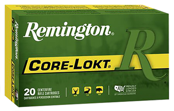 66178 Remington Ammunition 21325 Core-Lokt  270 Win 100 gr Pointed Soft Point (PSP) 20