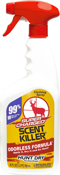 68344 Wildlife Research 555 Scent Killer Super Charged Odor Eliminator Odorless Scent