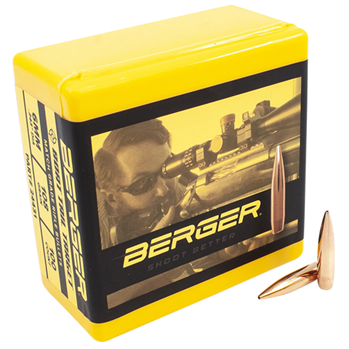 Berger Bullets 69098 24431 BERGER .243 108G TRGT BT 100CT
