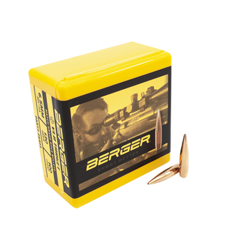 69108 Berger Bullets 26403 Target  6.5mm .264 130 GR Secant Very Low Drag 100 Per Box