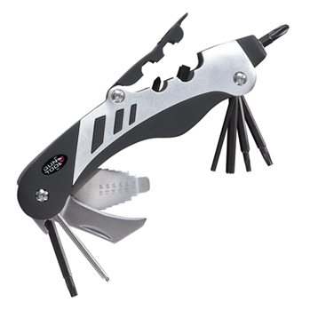 69501 Real Avid AVGTCL211 Gun Tool  Black/Silver Rubber Grip Coated Polymer Jackets Ha