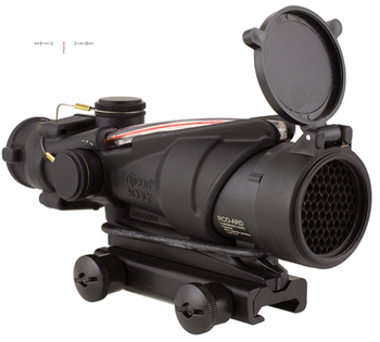 69656 Trijicon TA31RCOM1 ACOG 4x32mm Army RCO Red Chevron 36.8ft@100yds Blk